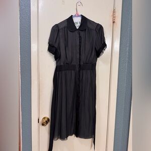 Y2K Juicy Couture silk dress size 6. ASO Gilmore Girls